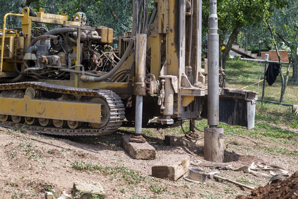 water well installation
